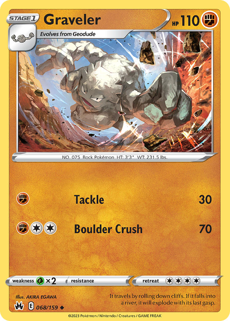 Graveler - 068/159 - Scroll and Circuit Games